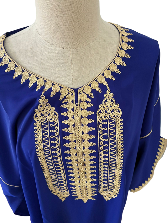12 Robe marocaine longue – Tissu imprimé (Copie) (Copie) (Copie) (Copie) (Copie) (Copie)
